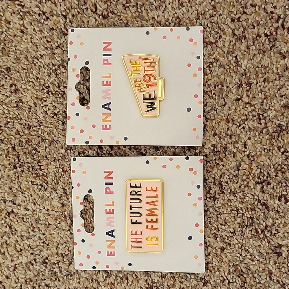 Set of 2 Womens Rights Pins